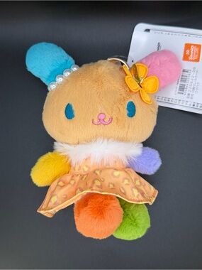 Sanrio X Nakajima tanned U*SA*HA*NA with leopard print outfits Plush/Keychain